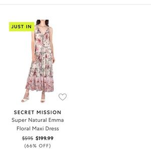 Brand new beautiful romantic floral dress